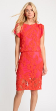 Load image into Gallery viewer, Daya Skirt in Raspeberry Lace
