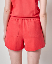 Load image into Gallery viewer, LP Textured Terry Front Seam Short in Zinnia
