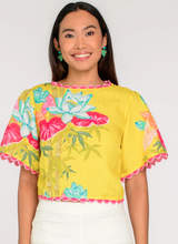 Load image into Gallery viewer, EJ Paloma Top in Tropical Bamboo
