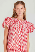 Load image into Gallery viewer, SUN Arden Shirt in Montauk Gingham

