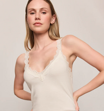 Load image into Gallery viewer, Eve Lace Tank in Sandstone
