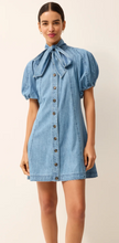Load image into Gallery viewer, MO Ester Dress in Light Wash
