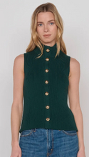 Load image into Gallery viewer, Ira Sweater Vest in Garden Green
