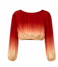 Load image into Gallery viewer, AC Lacey Top in Coral Ombre

