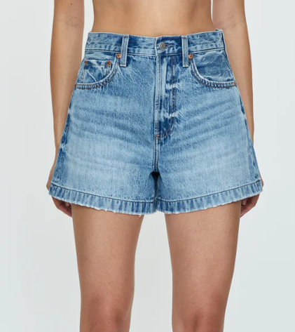 Saige Shorts in French Riveria