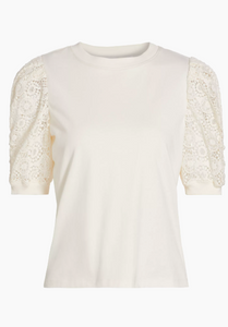 The Lace Sleeve Top