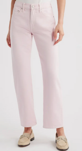 Lexi Bowed Straight Jean in Blush