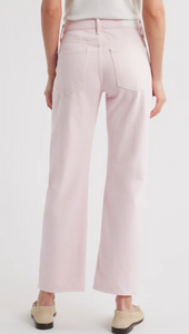 Lexi Bowed Straight Jean in Blush