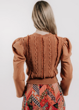 Load image into Gallery viewer, Liv Knit Pullover in Caramel
