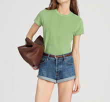 Load image into Gallery viewer, The Terry Baby Tee in Peridot
