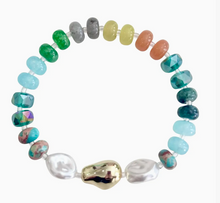 Load image into Gallery viewer, GM Toni Beaded Bracelet with Pearl
