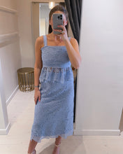 Load image into Gallery viewer, Gina Lace Top in Cashmere Blue
