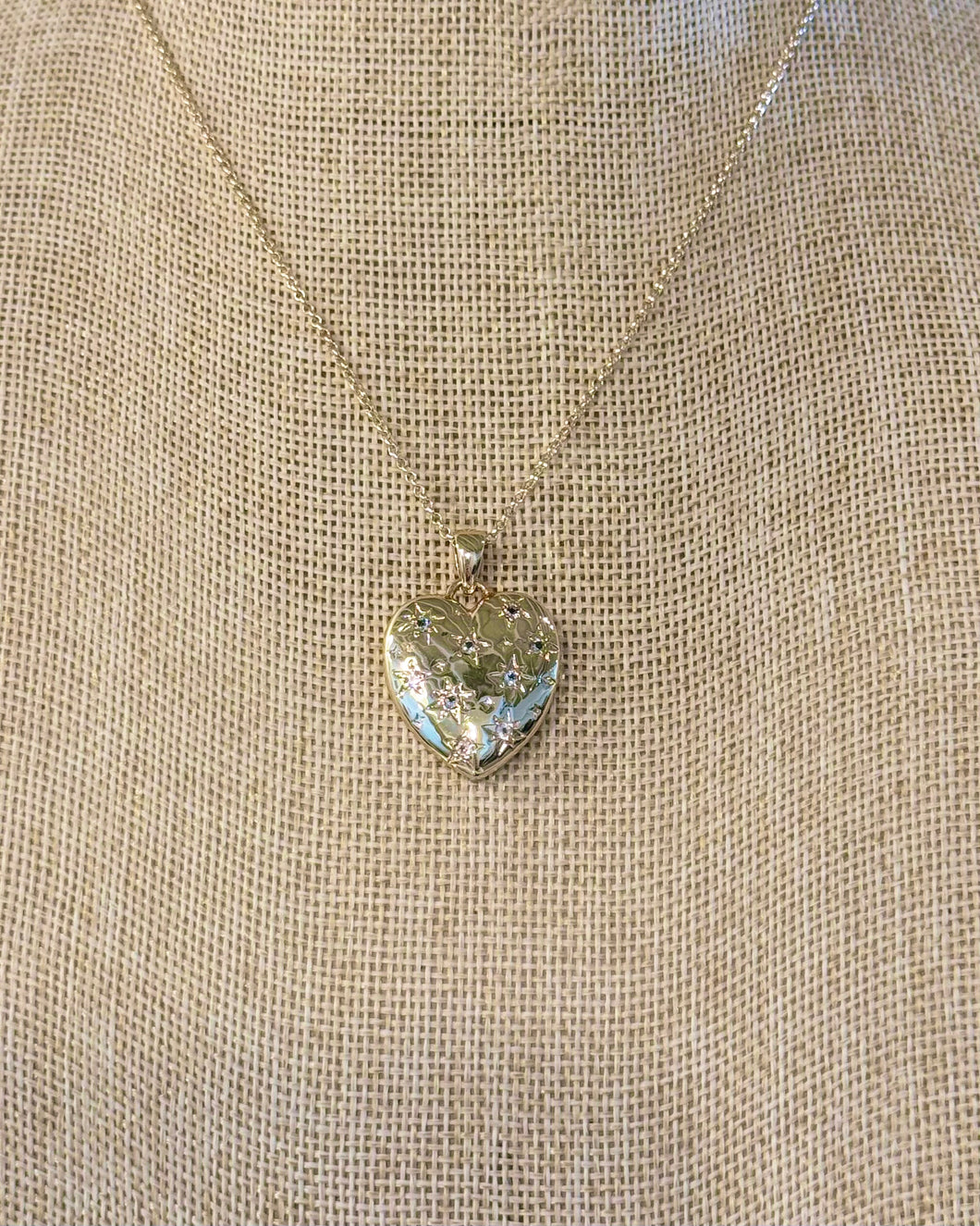 JW Love Set in the Stars Pendant Necklace