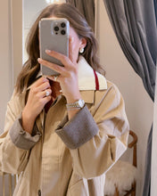 Load image into Gallery viewer, Iej4758J Marleigh Long Coat in Khaki
