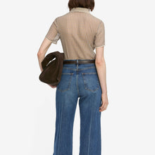 Load image into Gallery viewer, The Silk Check Shirt in Houndstooth Multi
