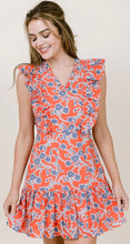 Load image into Gallery viewer, Dolly Dress - Patriotic Paisley
